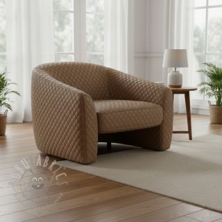 Sztuczna skóra MATELASSE taupe