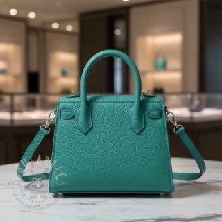 Sztuczna skóra KARIA turquoise