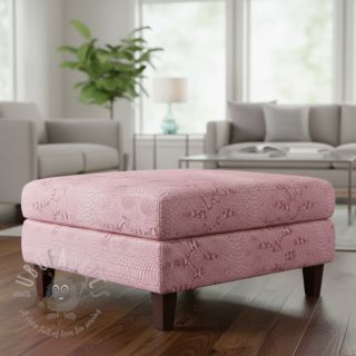 Sztuczna skóra COBRA rose