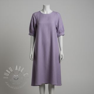 Tkanina wiskozowa z lnem PREMIUM lavender