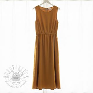 Tkanina wiskozowa z lnem PREMIUM ochre