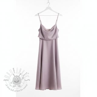 Tkanina wiskozowa z lnem PREMIUM light old pink