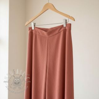 Tkanina wiskozowa z lnem CRINCLE clay