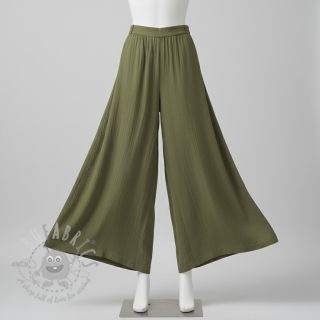 Tkanina wiskozowa z lnem CRINCLE pickle