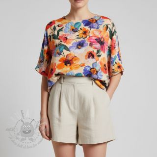 Wiskoza RADIANCE Flower Nina digital print