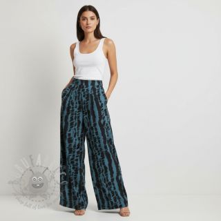 Wiskoza RADIANCE Imagine blue digital print