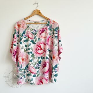 Wiskoza RADIANCE Flower Zoya digital print