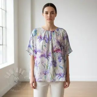 Wiskoza RADIANCE Flower Tara digital print
