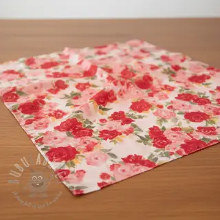 Wiskoza RADIANCE Flower Galia digital print