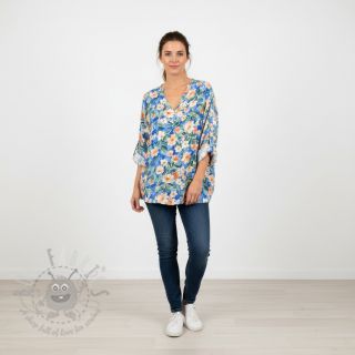 Wiskoza RADIANCE Flower Jane digital print