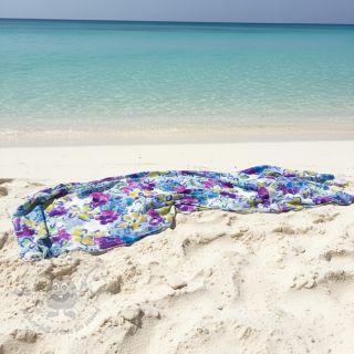 Wiskoza RADIANCE Flower Horas digital print