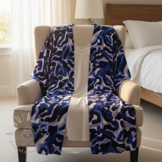 Wiskoza RADIANCE Night wave digital print