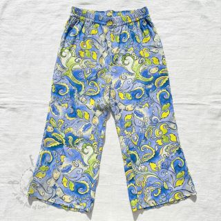 Wiskoza RADIANCE Abstract paisley blue digital print