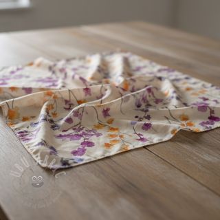 Wiskoza RADIANCE Ephora flowers digital print