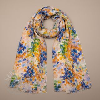 Wiskoza RADIANCE Danaan yellow digital print