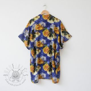 Wiskoza Artistic flowers design B digital print