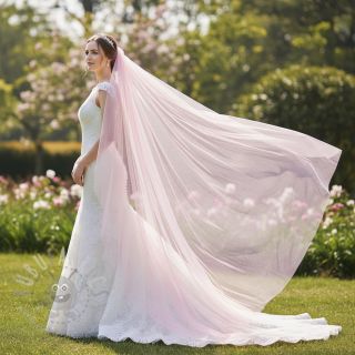 Tiul na TUTU light pink 160 cm