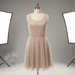 Tiul TUTU SPOT light salmon