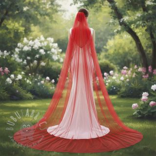 Tiul na TUTU red 160 cm