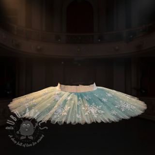 Tiul TUTU Crystal old green