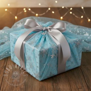 Tiul na TUTU Crystal aqua