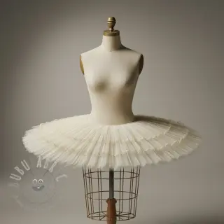 Tiul TUTU ROYAL SPARKLE ecru złoty