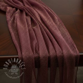 Tiul na TUTU ROYAL SPARKLE aubergine gold