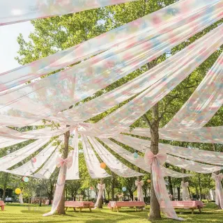 Tiul na TUTU Rainbow design H