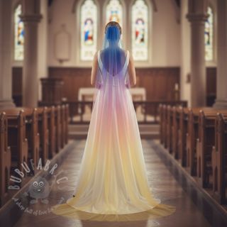 Tiul na TUTU Rainbow design C