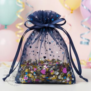 Tiul ROYAL Hearts navy