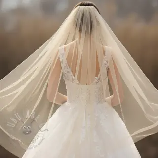 Tiul na TUTU camel 160 cm