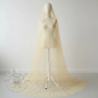 Tiul na TUTU jasno żółty 160 cm