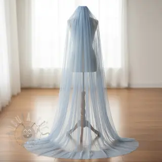 Tiul na TUTU baby blue 160 cm