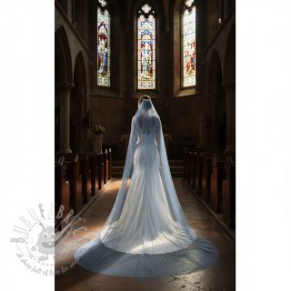 Tiul TUTU ROYAL SPARKLE jeans srebrny