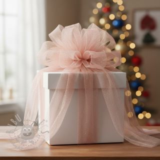 Tiul TUTU ROYAL SPARKLE różowe złoto