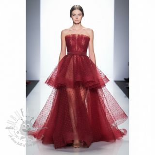 Tiul na TUTU SPOT bordeaux