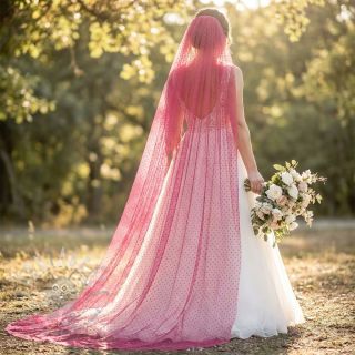 Tiul na TUTU SPOT dark fuchsia