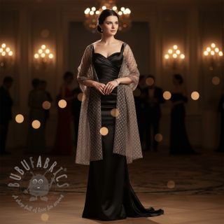 Tiul na TUTU SPOT dark taupe