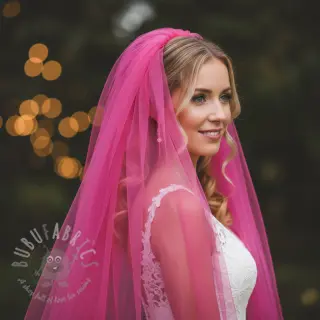 Tiul na TUTU fuchsia 160 cm
