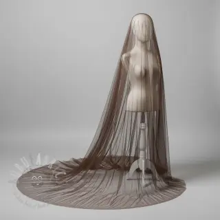 Tiul na TUTU chocolate 160 cm