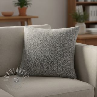 Len bawełna Fishbone black