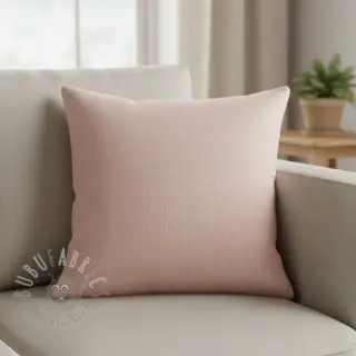 Len bawełna Fishbone pink