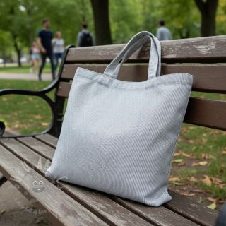 Len z bawełną Lira mini stripe jeans