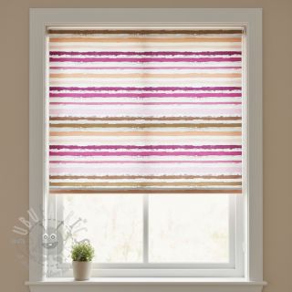 Bawełniana tkanina Big stripes Snoozy old pink