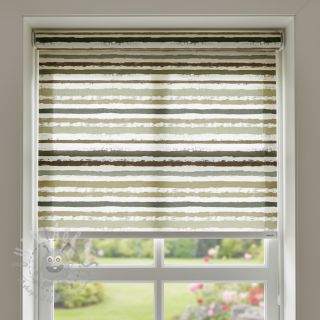 Bawełniana tkanina Big stripes Snoozy taupe