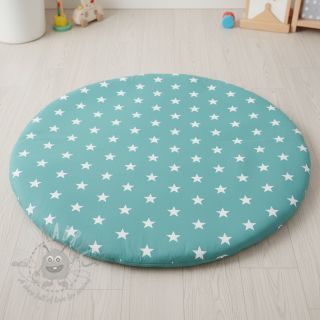 Bawełniana tkanina Stars fresh sage