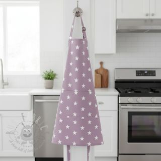 Bawełniana tkanina Stars lilac