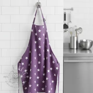 Bawełniana tkanina Stars purple
