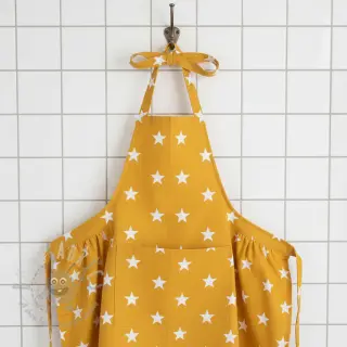 Bawełniana tkanina Stars yellow
