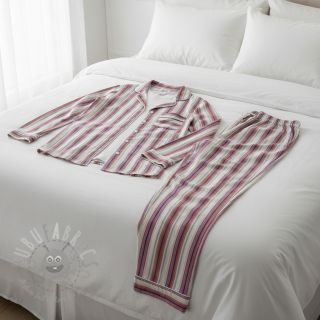 Bawełniana tkanina YARN DYED Line multi